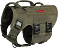No Pull Tactical Dog Harness Range Green S - Large Duty Control