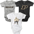 Wes and Willy Baby College Team 3 Pack of Cotton Rompers Review