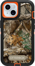 Realtree Edge Blaze Orange OtterBox Defender Case for iPhone 15