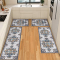 Non Slip Kitchen Rug Sets 4 Piece with Runner for Your Home