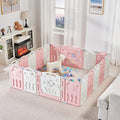 Albott Baby Playpen 18 Panel Portable Foldable Play Yard - Safe