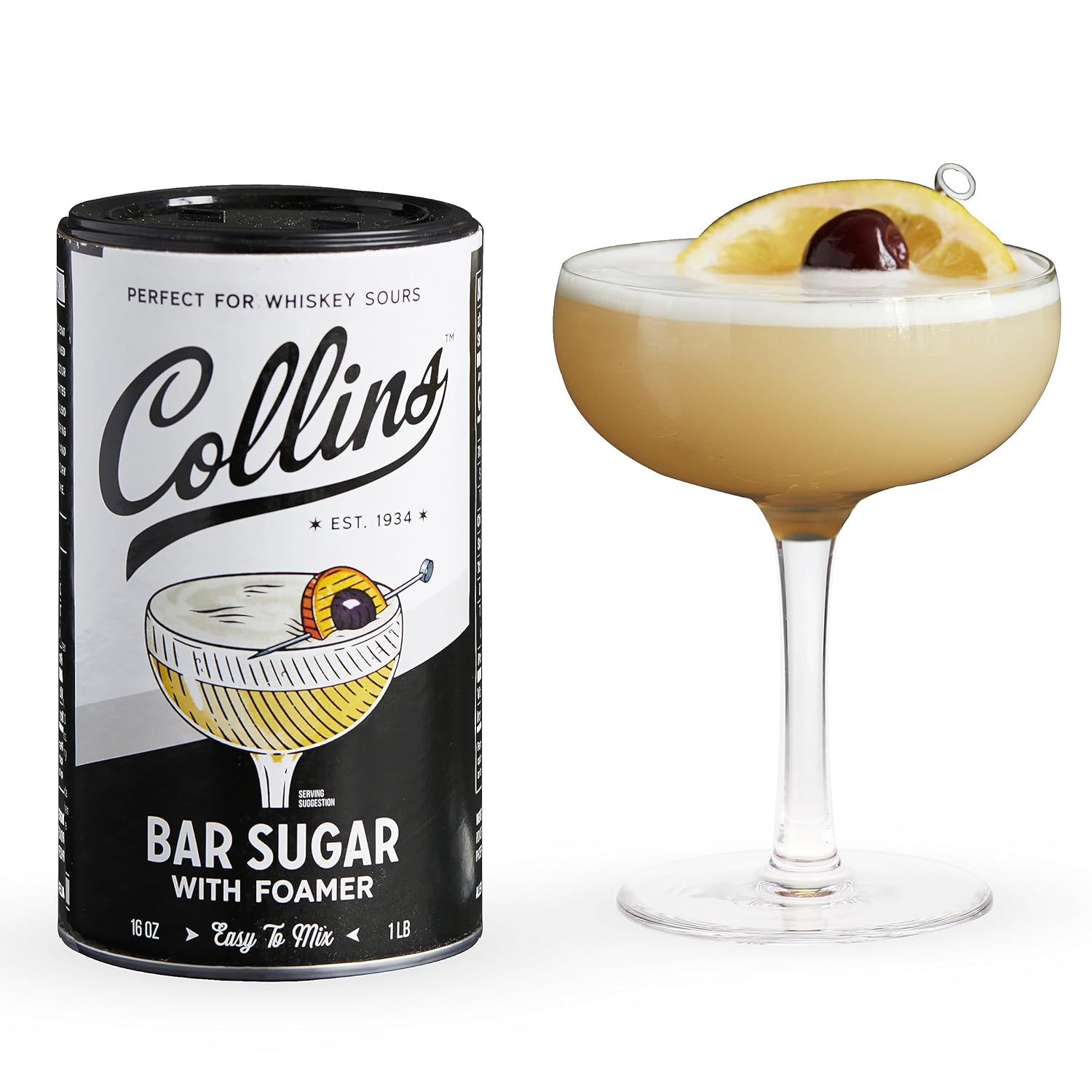 Collins Foam Cocktail Enhancer | Transform Drinks with Foamer