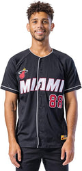 Ultra Game NBA Men's Mesh Button Down Baseball T-Shirt Review