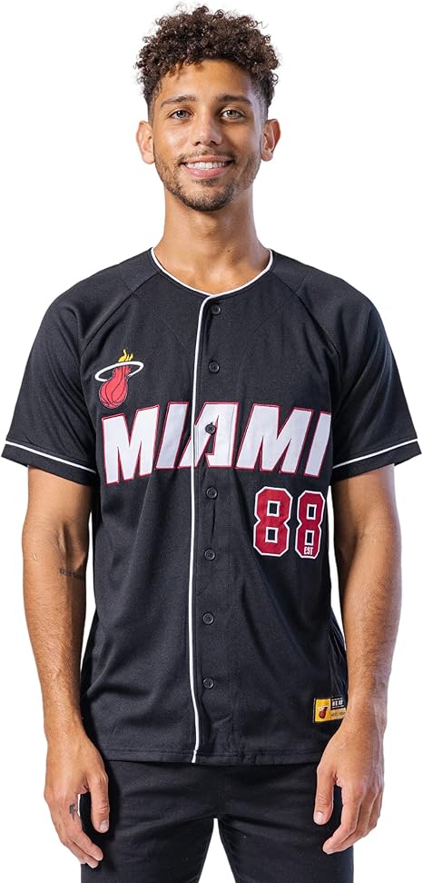 Ultra Game NBA Men's Mesh Button Down Baseball T-Shirt Review