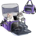 Large Cat Carrier Soft for 2 Cats - Collapsible Travel Carrier
