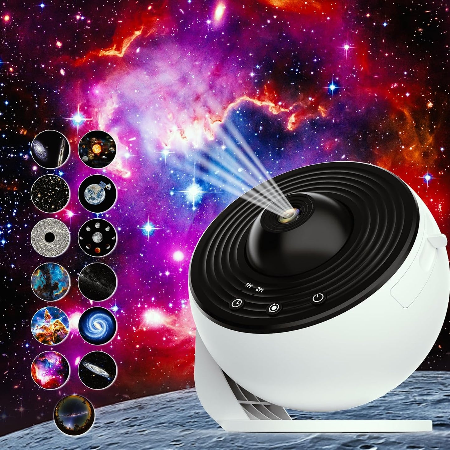 Transform Your Space with 13-in-1 Galaxy Nebula Projector