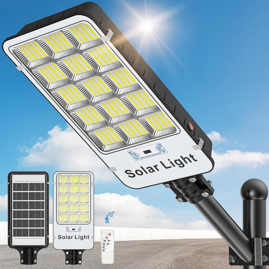 2000W Solar Street Lights Outdoor by Vipzon for Security