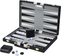 Get The Games Out Backgammon Set Classic Case - Travel Ready Board