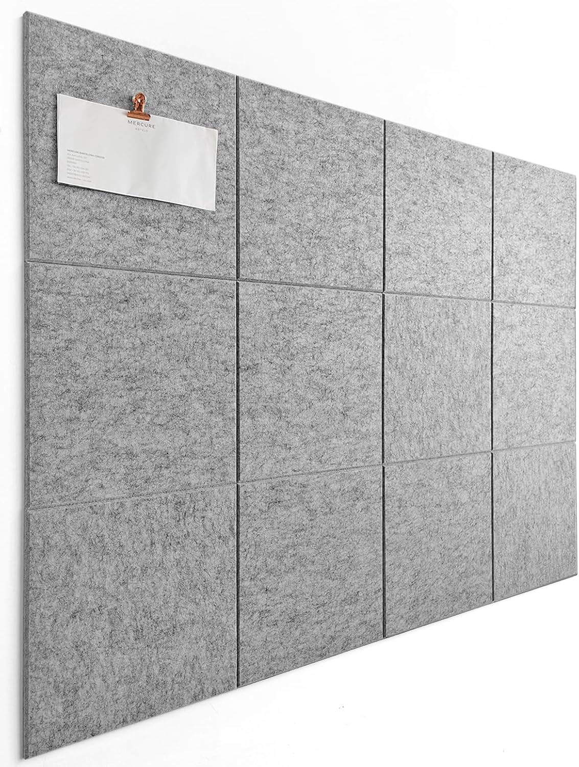 Felt Wall Tiles - Aesthetic Bulletin Board Alternative for Home