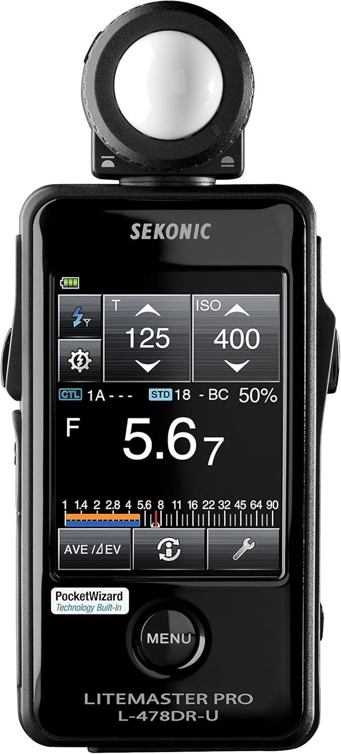 Sekonic L-478DR-U Lightmeter with Exclusive 3-Year Warranty