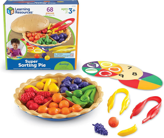 Learning Resources Super Sorting Pie - Fun Fine Motor Toy