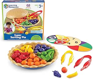 Learning Resources Super Sorting Pie - Fun Educational Toy for Kids