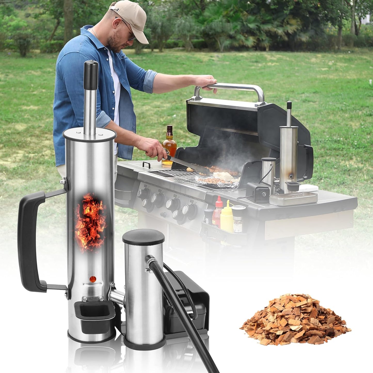 Portable Electric Cold Cheese Smoker