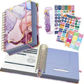 Budget Planner - Undated 12-Month Budget Book with Bill Organizer
