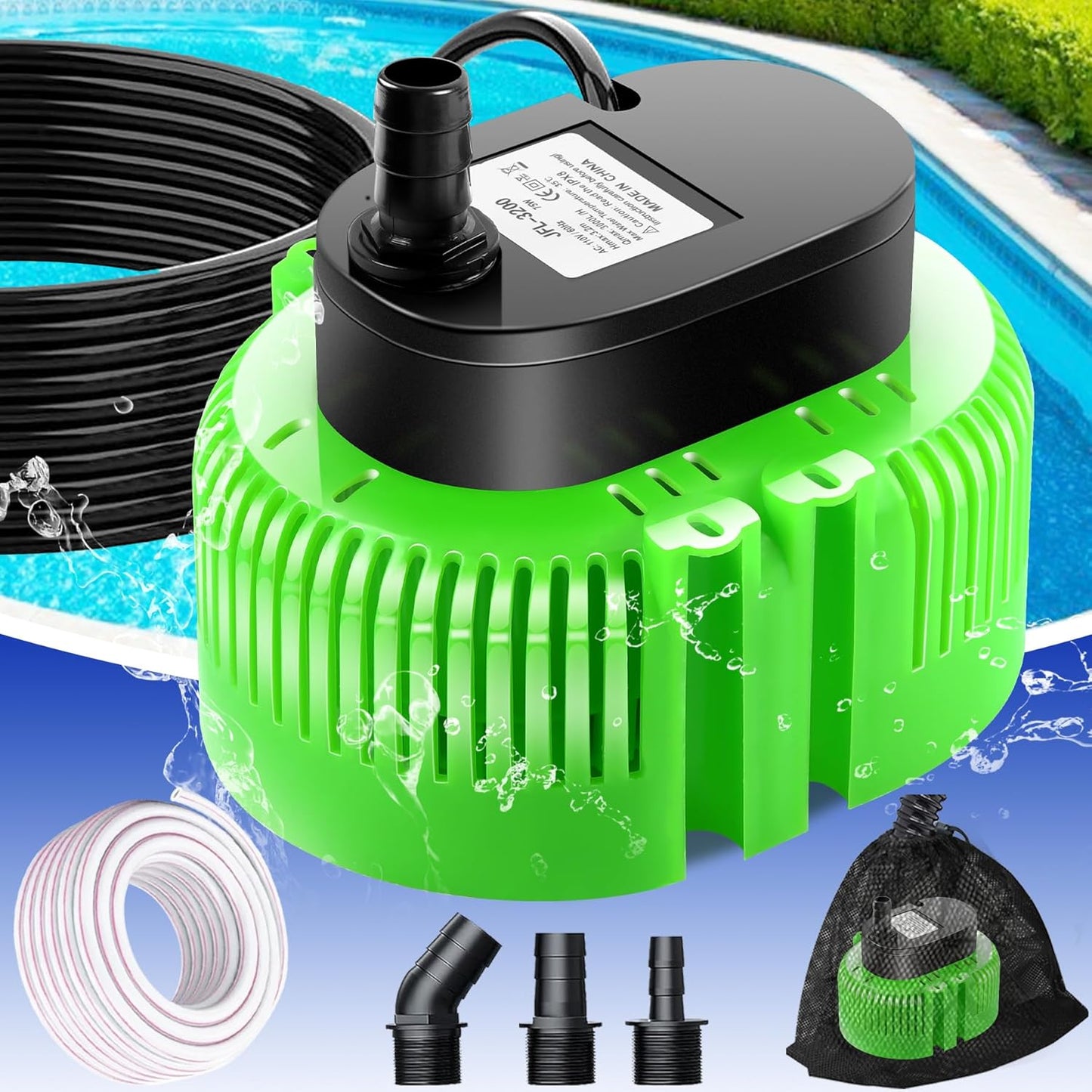 Efficient Pool Cover Pump for Fast Water Removal and Safety