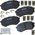 Bendix Priority1 CFC433A Ceramic Disc Brake Pad Set - Quiet, OE Fit
