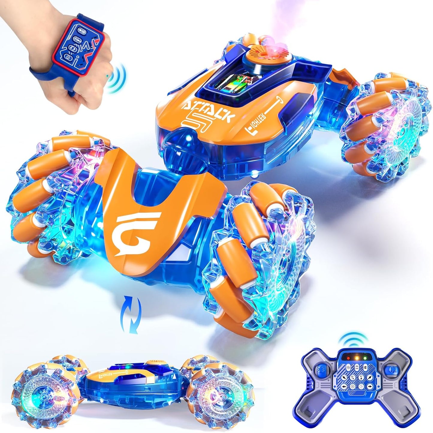 4WD Gesture RC Stunt Car: Hand Controlled Fun!