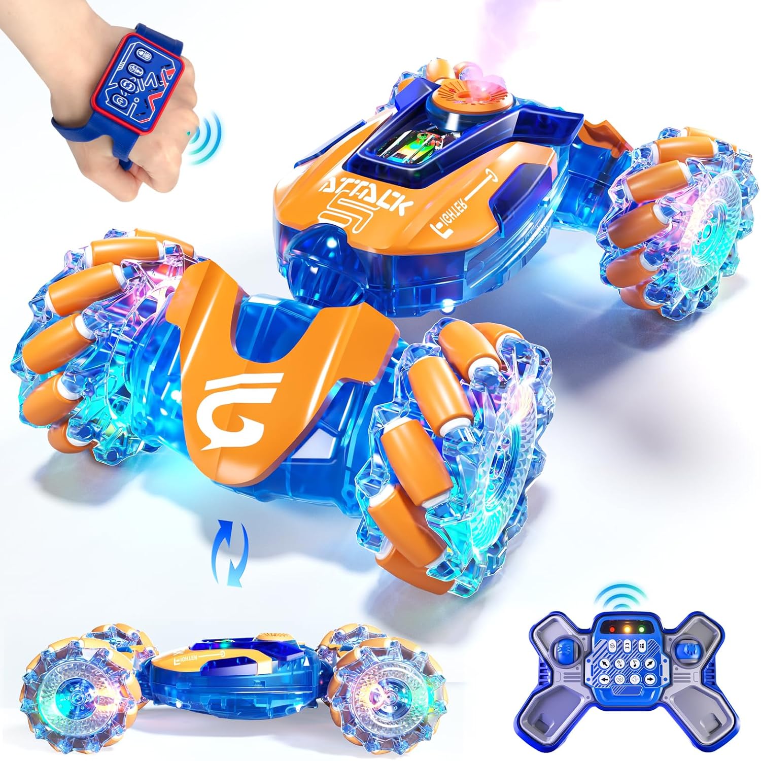 4WD Gesture RC Stunt Car: Hand Controlled Fun!