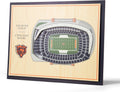 YouTheFan NFL 5-Layer StadiumView Wall Art for Fans