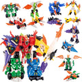 Robot Toys 6-in-1 Combined Take Apart Transforming Robot Toy