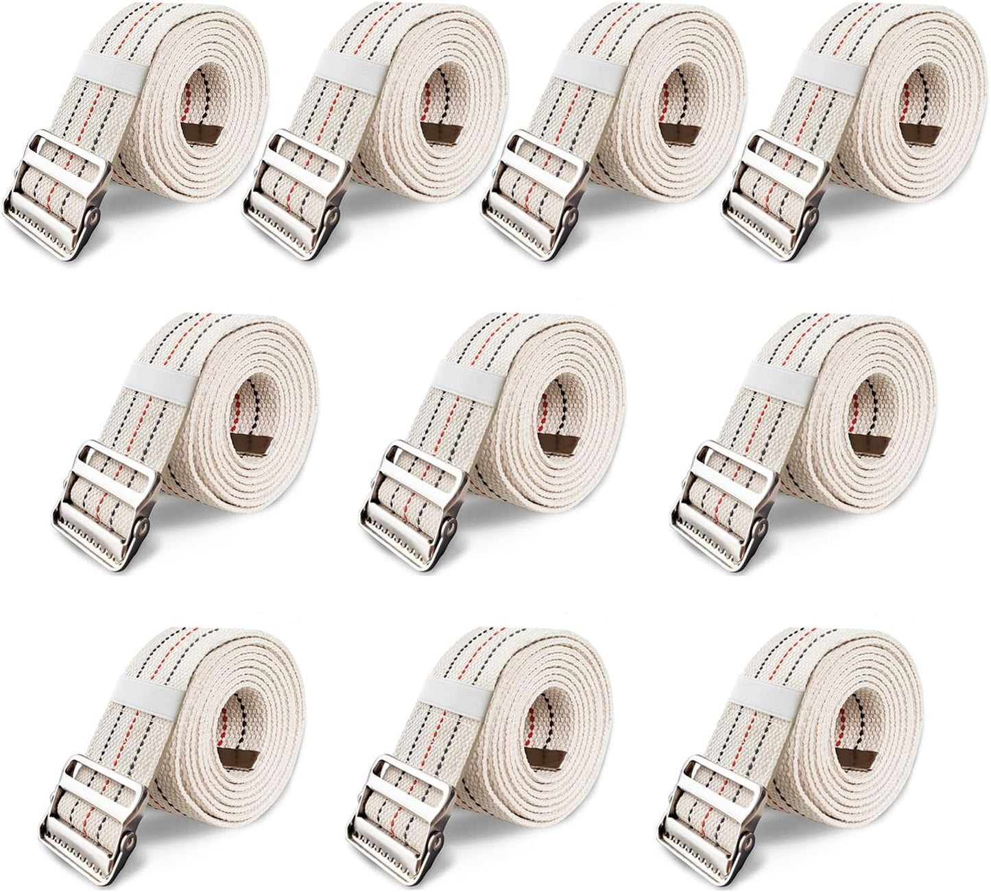 Transfer and Gait Belt for Seniors - 10 Pack Heavy-Duty Aid