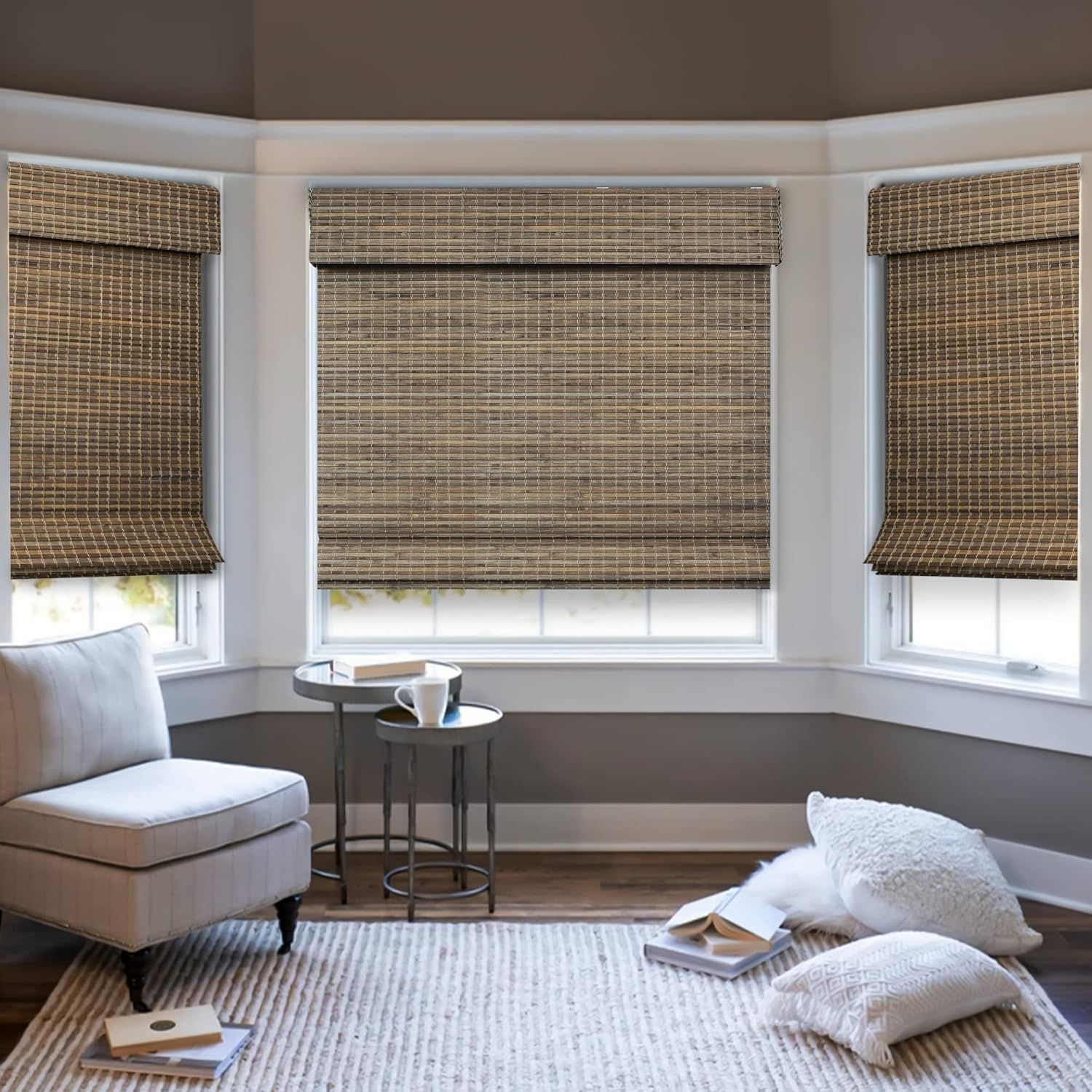 Chicology Bamboo Blinds Custom Cordless Shades for Windows