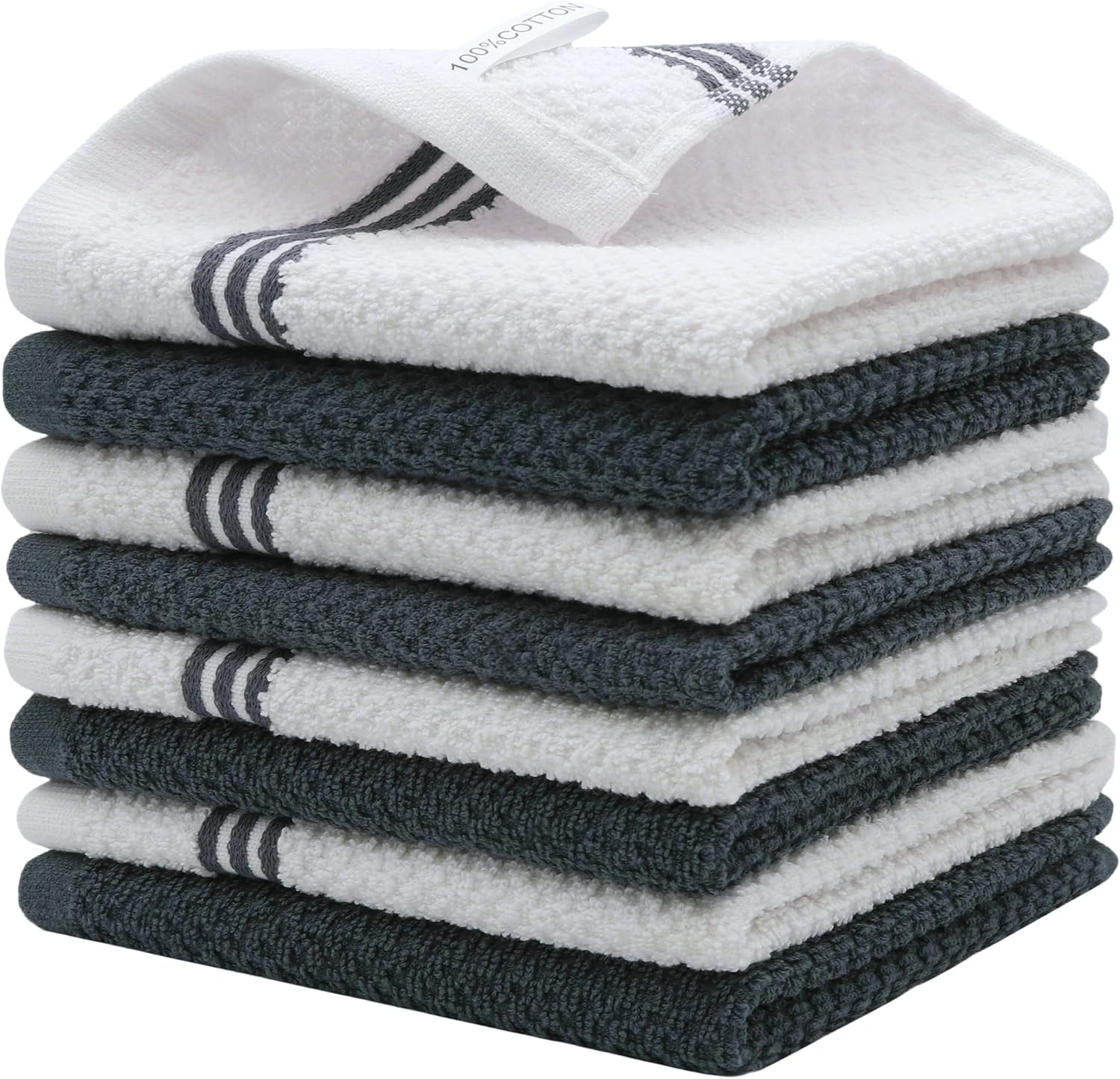 Mia'sDream Cotton Dish Cloths Set - Ultimate Drying & Cleaning!