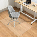 Office Chair Mat for Hardwood Floor 30 x 48 in - Clear Protection