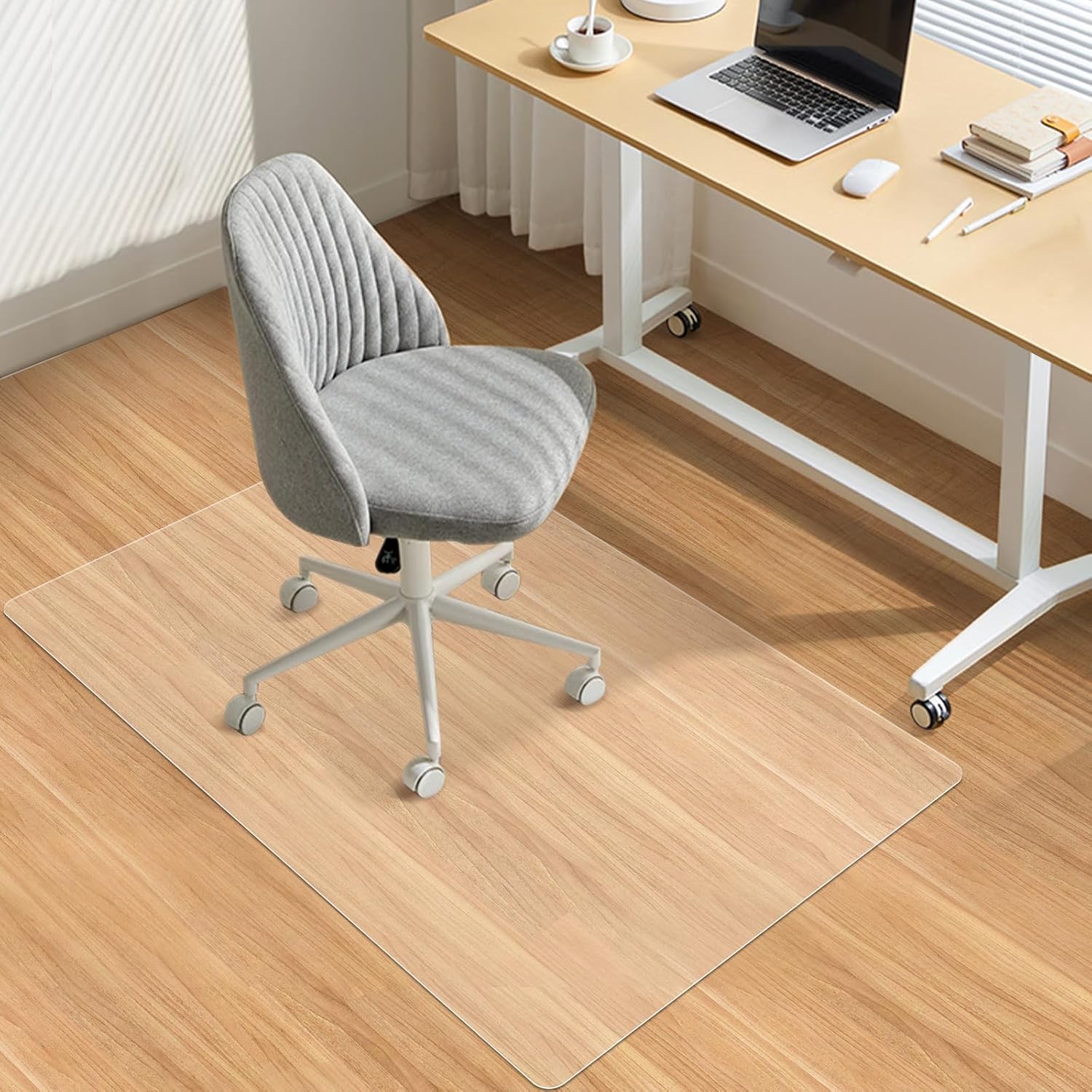 Vicwe Office Chair Mat for Hardwood Floors, 30 x 48 in