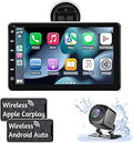 Wireless CarPlay Android Auto 7in HD IPS Touchscreen - Portable Car