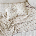 BuLuTu Muslin Toddler Blanket for Crib and Toddler Bed - Soft