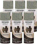 Stone Creations Spray Paint 6-Pack, Gray Stone - Textured Finish