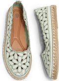 HEAWISH Womens Ballet Flat Daisy Round Toe Slip On Loafer - Cushioned