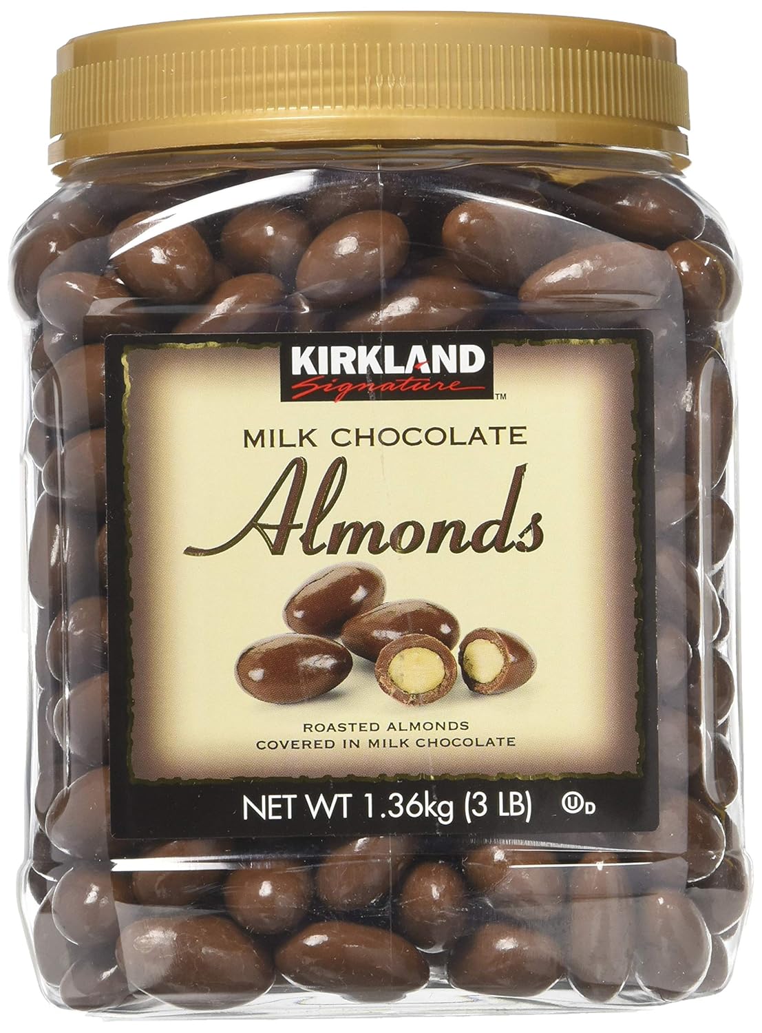 Kirkland Signature Milk Chocolate Roasted Almonds for Snack Lovers