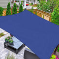 AsterOutdoor Sun Shade Sail Rectangle 8 ft x 12 ft - Cool UV Block