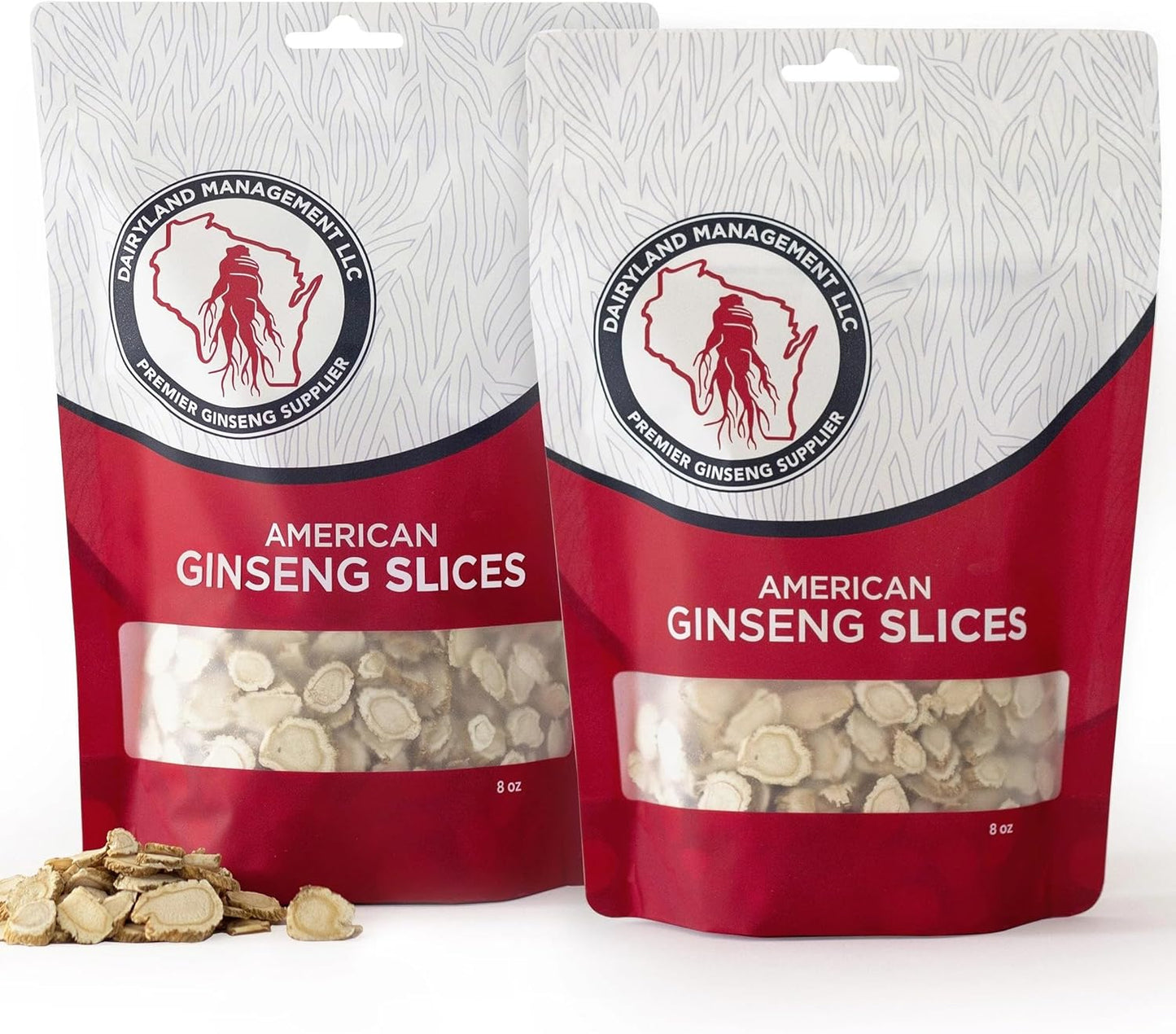 Dairyland American Ginseng Slices - Premium Herbal Supplement