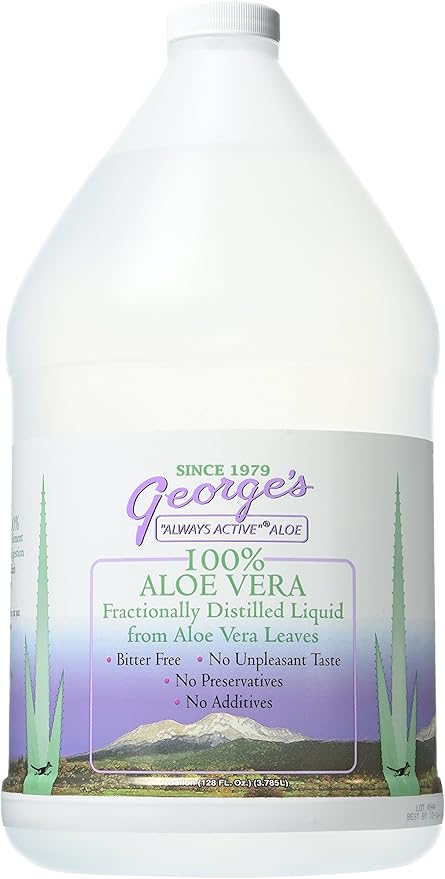 George's Aloe Vera Liquid Supplement - Refreshing Health Boost