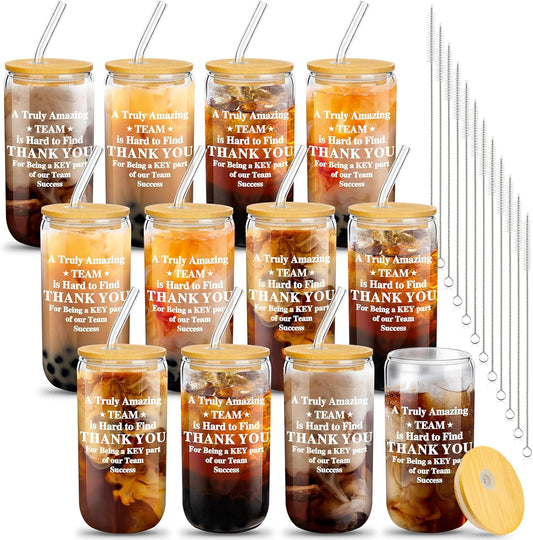 12 Set Employee Appreciation Gifts for Team Thank You Cups