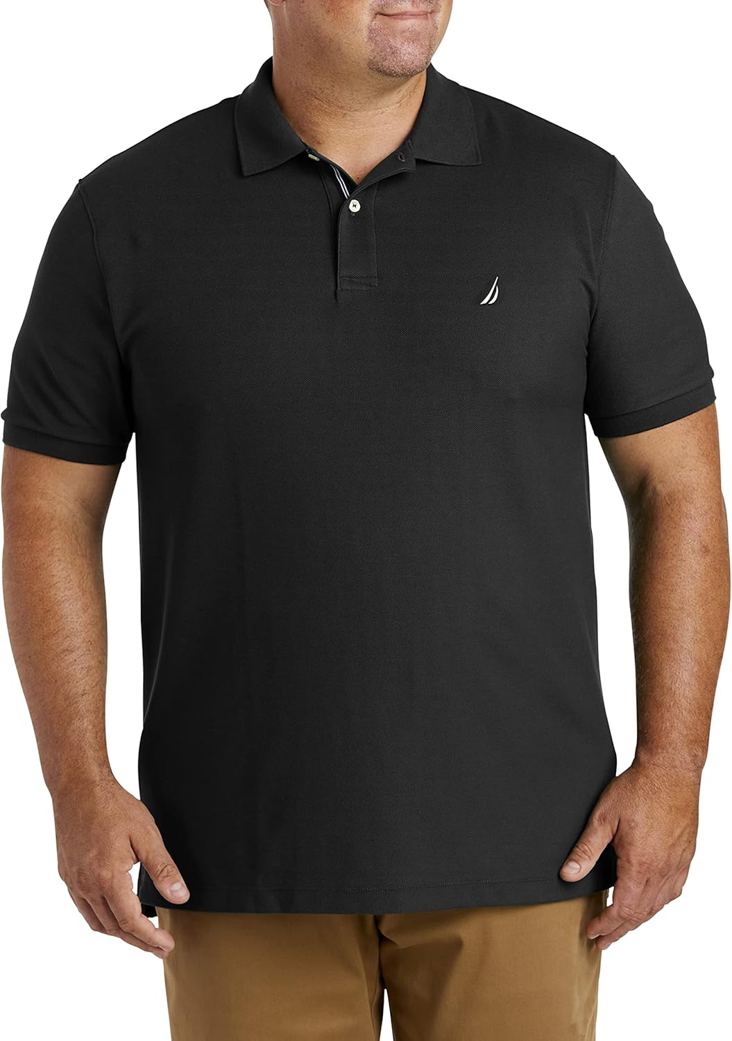 Nautica Men's Big and Tall Classic Fit Short Sleeve Polo Shirt
