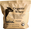 Raw Organic Whey Protein Powder, Grass Fed - Pure Unflavored Protein