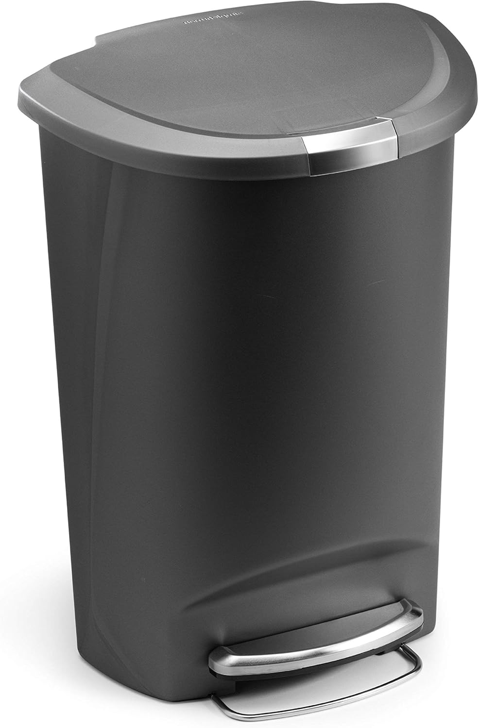 simplehuman 50 Liter Semi-Round Kitchen Step Trash Can Review
