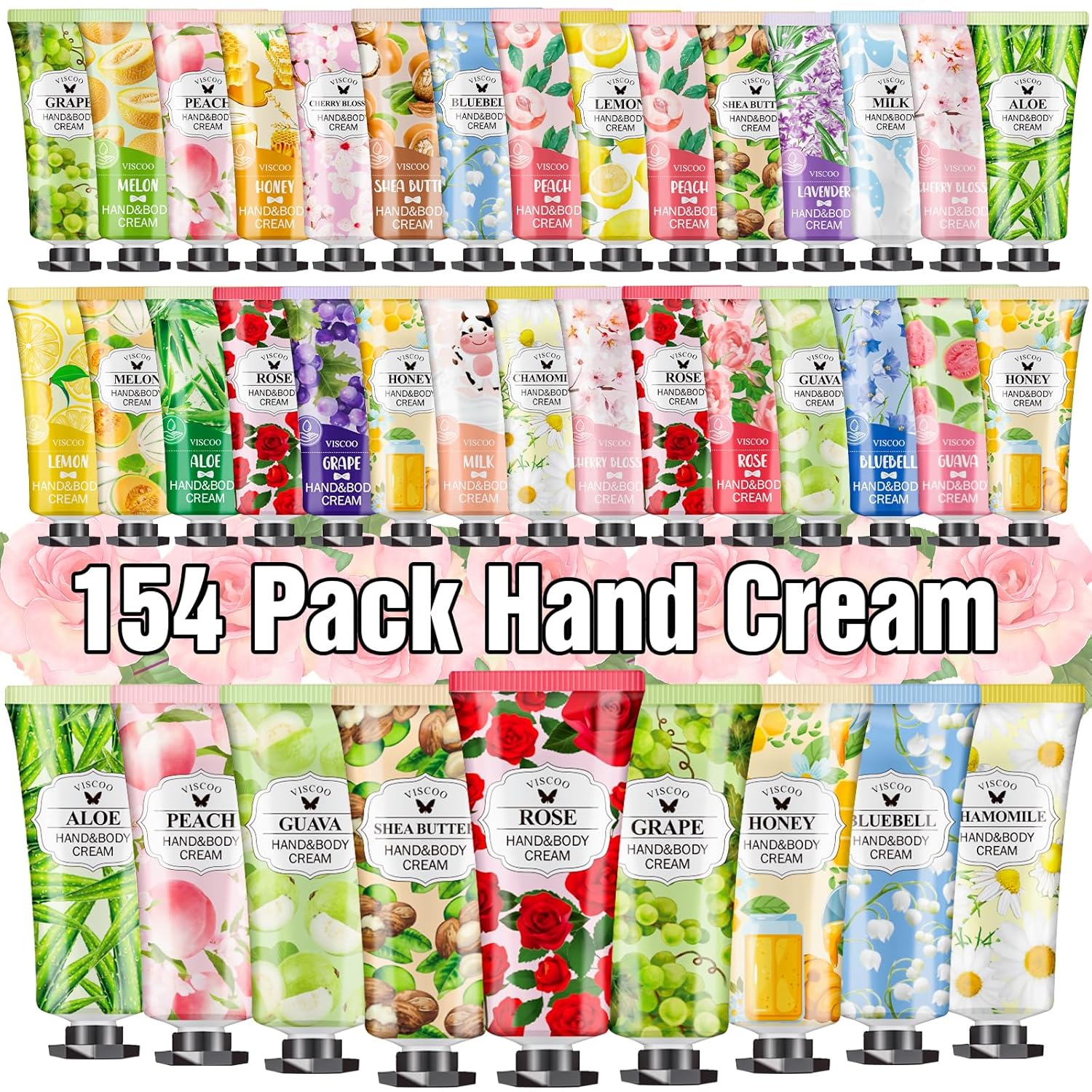 154 Pack Hand Cream Gifts Set for Women, Perfect for All Occasions