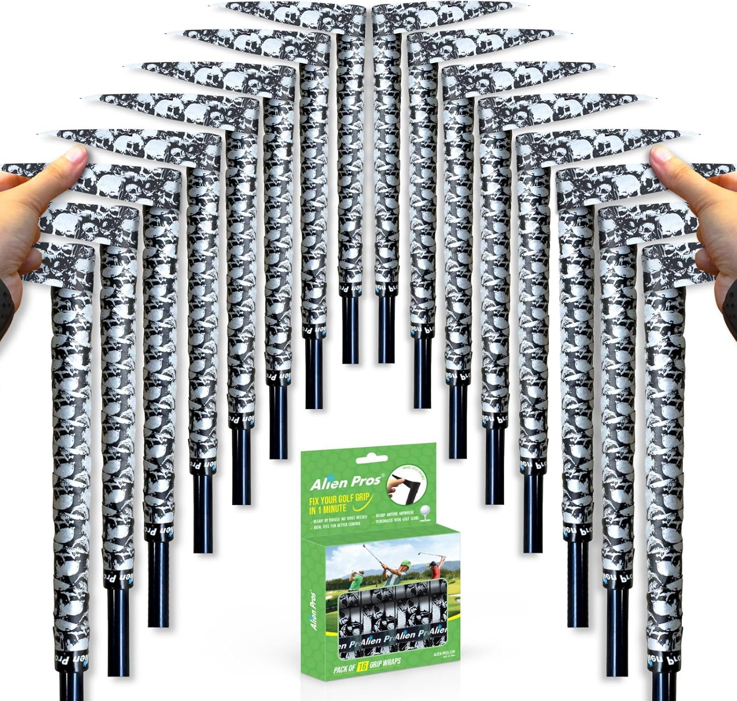 Alien Pros Golf Grip Wrapping Tapes - Innovative Regripping Solution