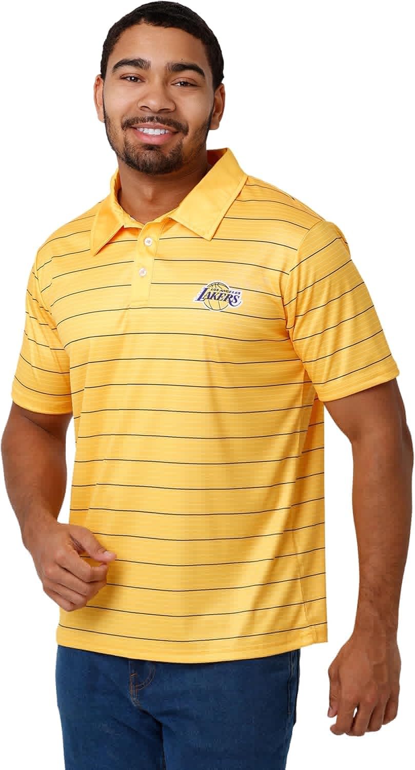FOCO NBA Team Logo Polo Shirt for Men - Stylish and Comfortable