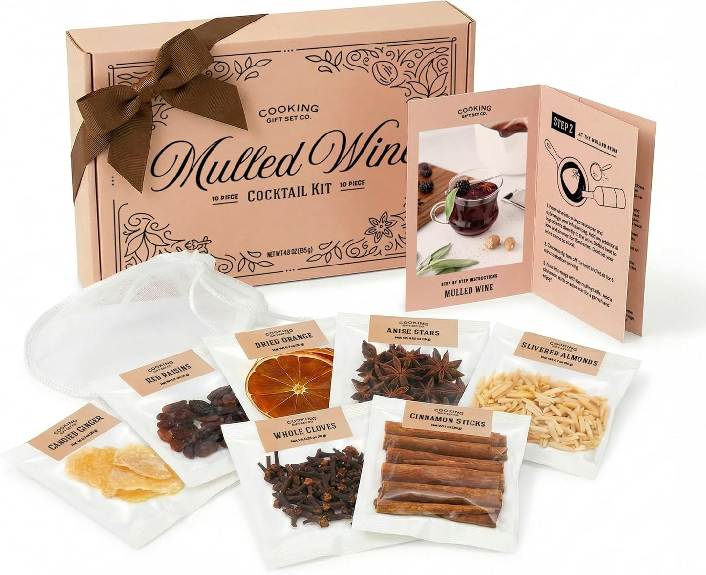 Mulled Wine Kit for Cozy Nights - Perfect Gift for Wine Lovers