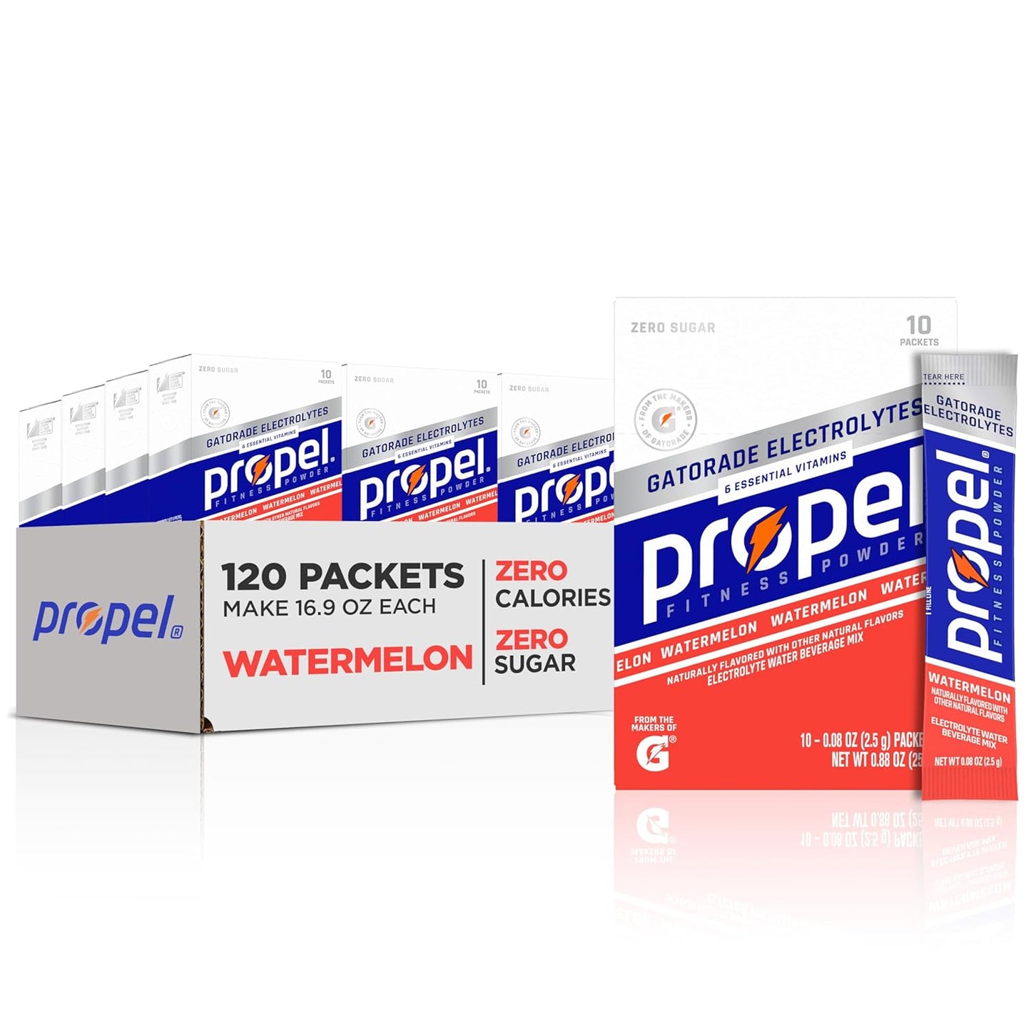 Propel Electrolyte Enhanced Water Drink Mix Packets for Hydration