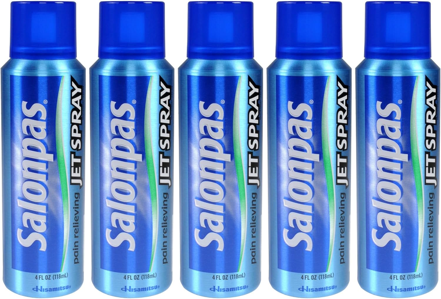Salonpas Pain Relief Jet Spray 4 Oz. - Fast Acting Relief Pack