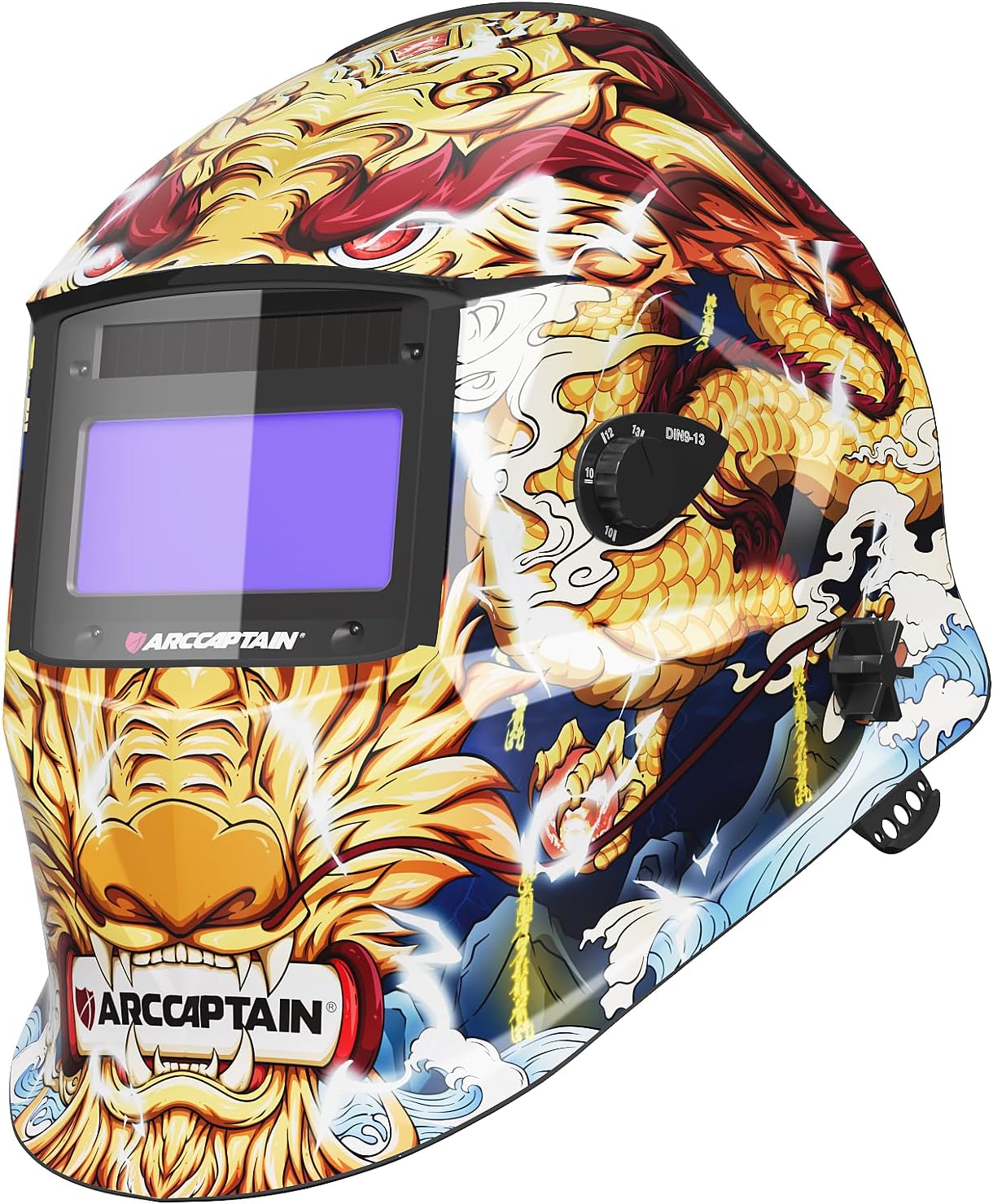 ARCCAPTAIN True Color Welding Helmet with Advanced Features