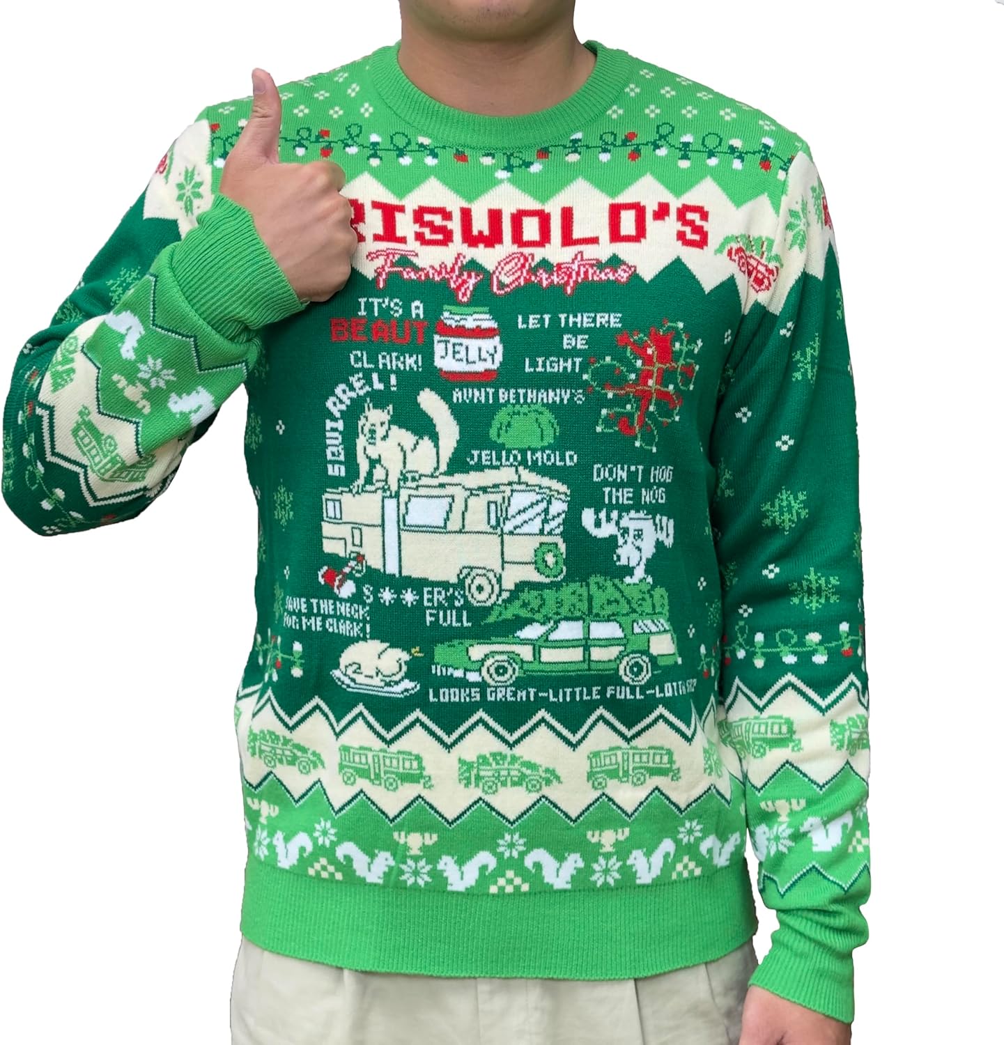 Christmas Party Ugly Sweaters for Women and Men - Fun Design