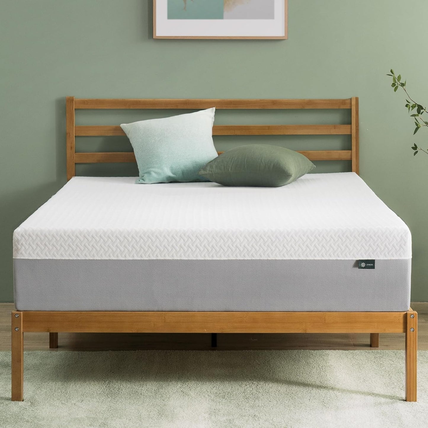 ZINUS 10 Inch Green Tea Essential Memory Foam Mattress Review